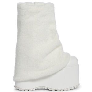Sugar Thrillz Platform Boots with removable leg warmers